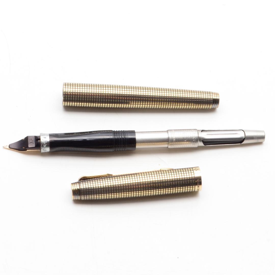 PARKER パーカー 万年筆 75 シズレ 14K ゴールド ケース付き - メルカリ