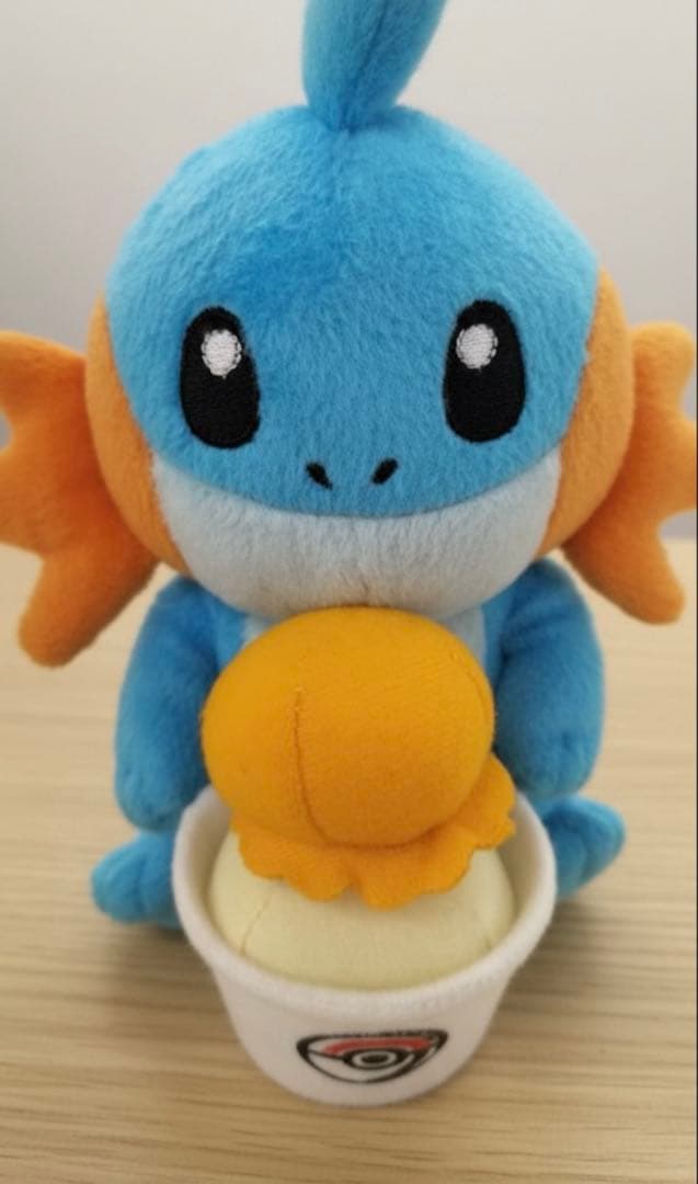 △ポケモン　ポケモンセンター とりかえっこぬいぐるみ　ピカチュウ＆ミズゴロウ