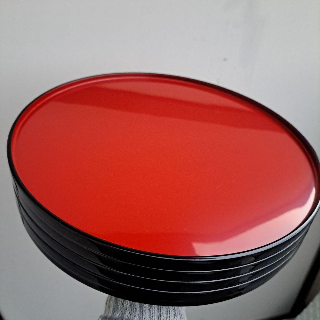 輪島塗 尺サイズ 卓上膳×5客】布着本堅地 輪島屋本店 未使用/長期保管