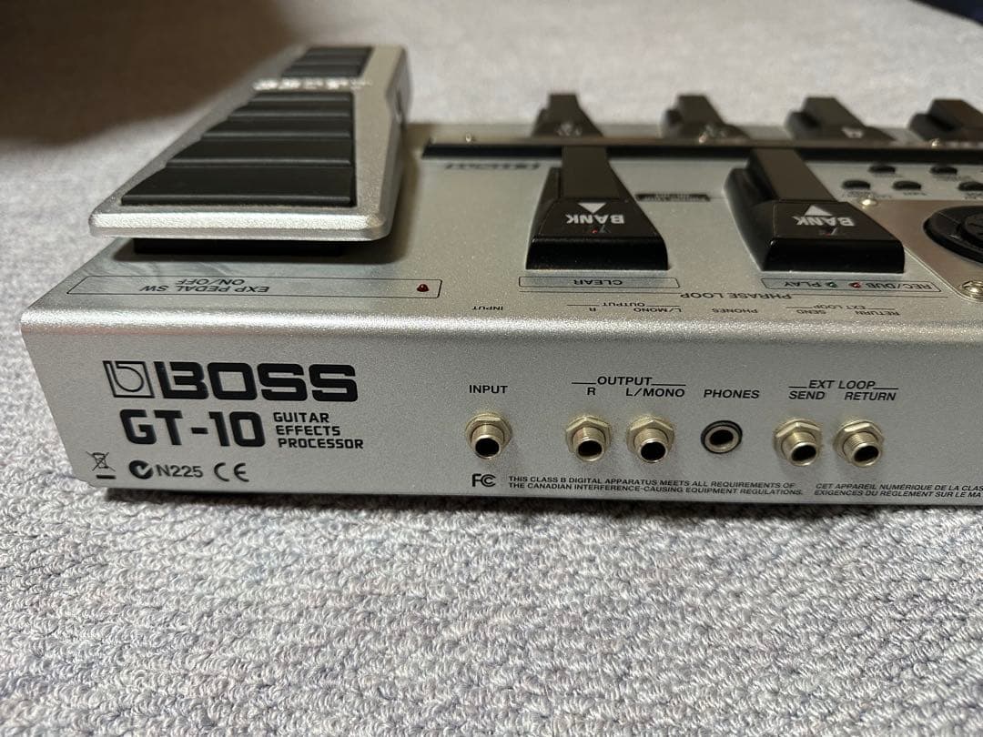 BOSS GT-10 マルチエフェクター　中古　美品