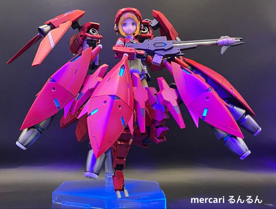 パッチさんご依頼品　アリス・ギア・アイギス　高幡のどか 師門 塗装完成品