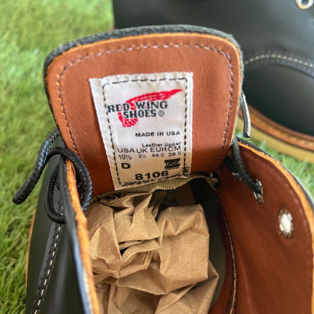 C*e様 新品レッドウィング REDWING 8106 本革 レザー ブーツ　2