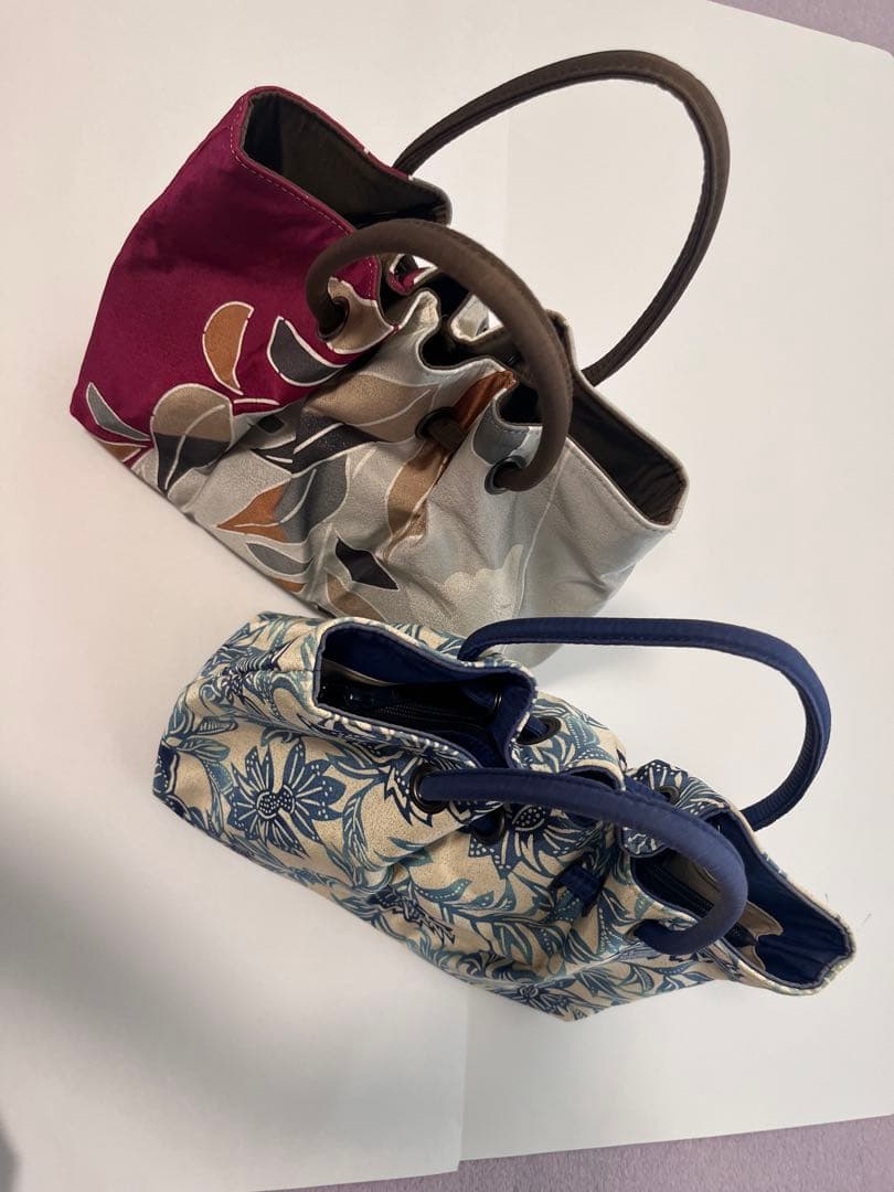 9月30日迄、栗山工房　正絹和装用バッグ　お得な2点セット話題の品