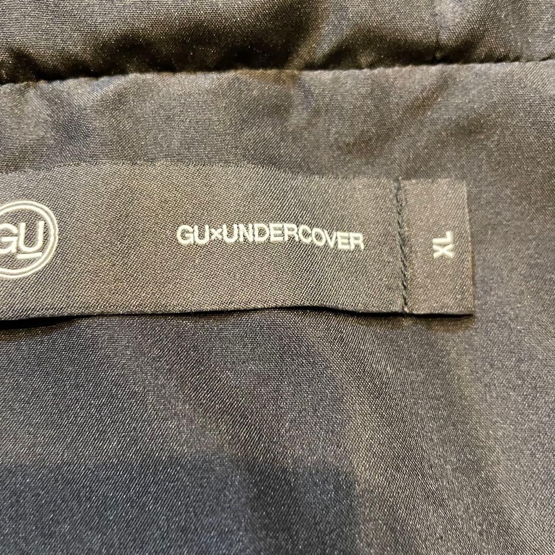 美品 大きいサイズ GU×UNDERCOVER パテッドキルトブルゾン XL