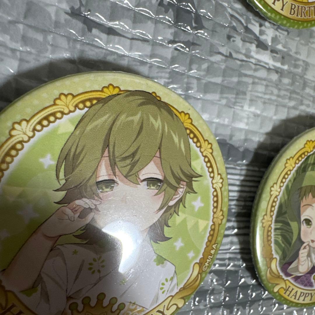 【まとめ売り】 めいこい　菱田　バースデー缶バッジ
