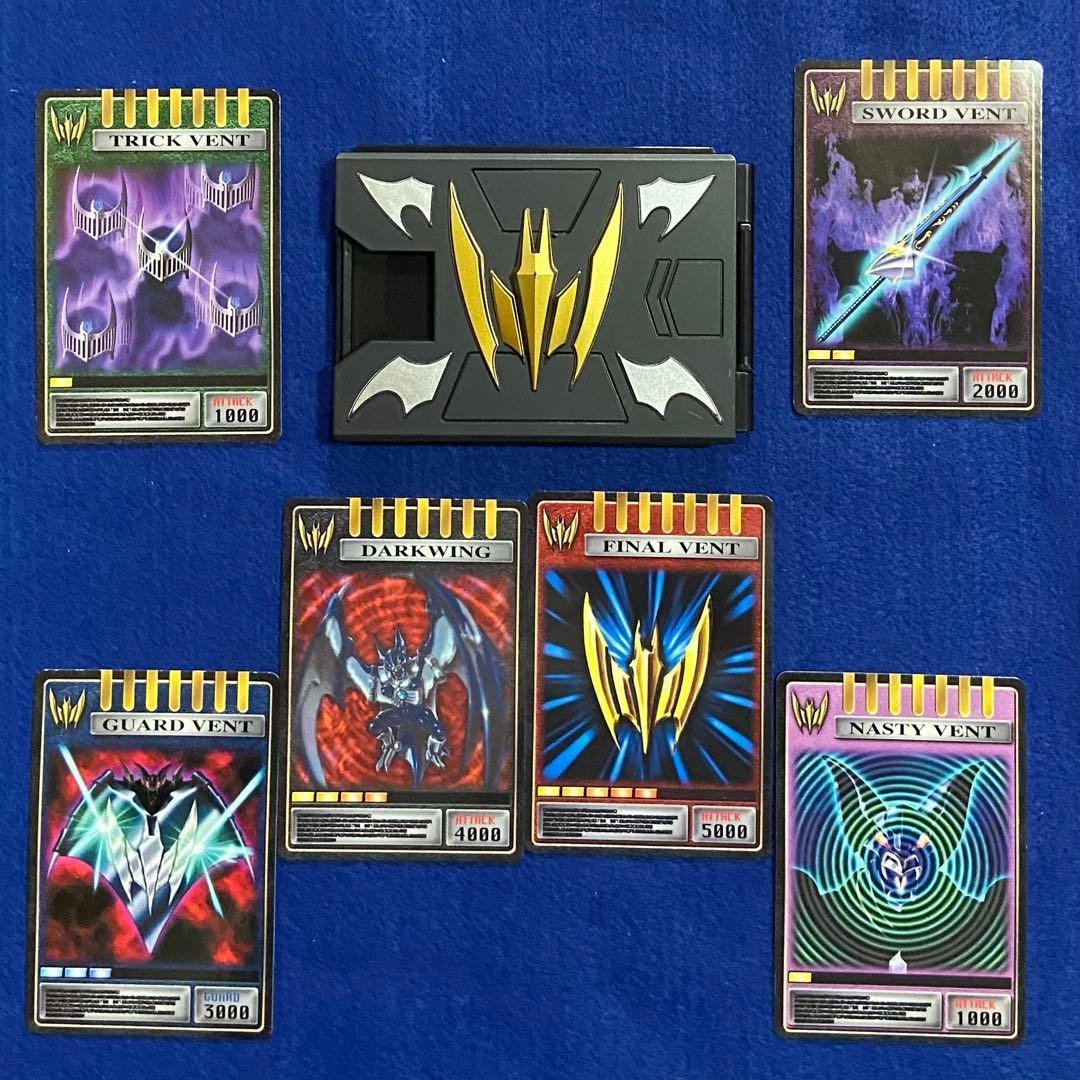 仮面ライダー龍騎　CSM Vバックル ベルト デッキ カード セット 81枚