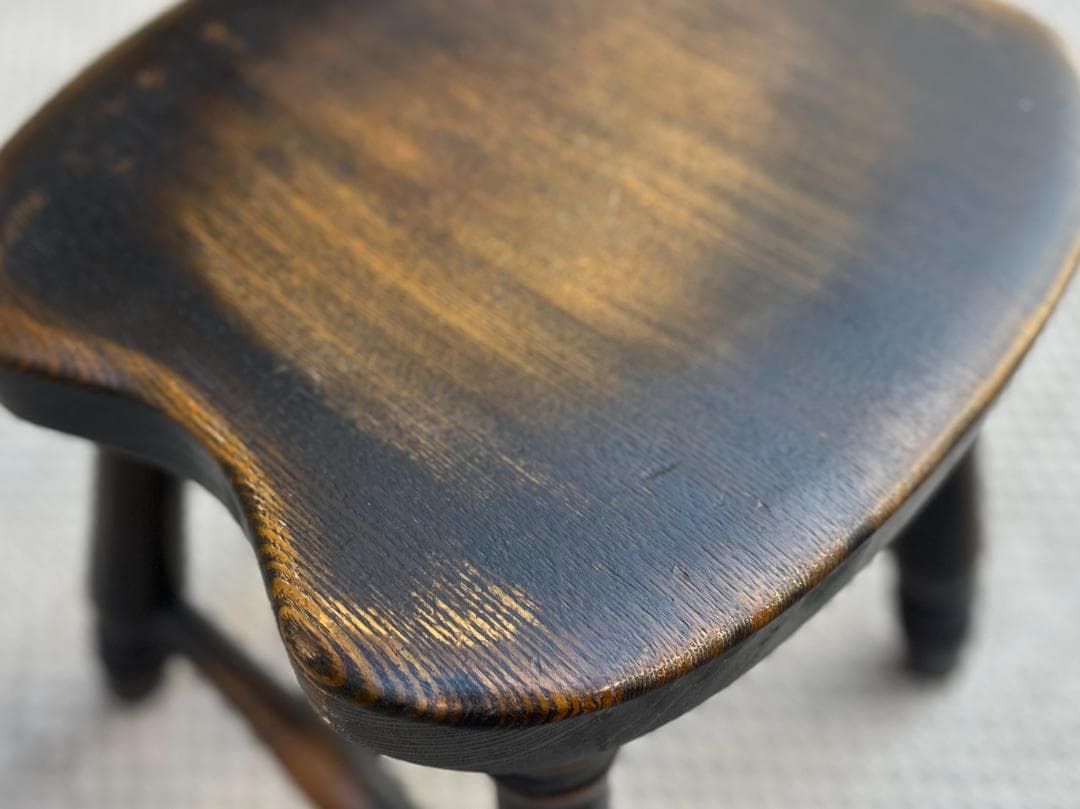 飛騨産業・HIDA／フロンティア（プロヴィンシャル）／オーク材スツール　①