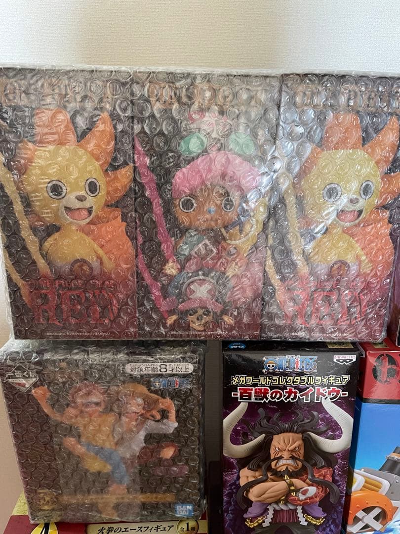 ワンピース　フィギュア　一番くじ　フィルムレッド　ウルティ　エース　カイドウ