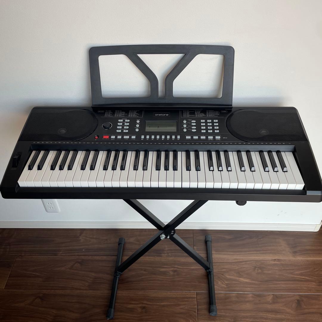 12月限定お値下げ！ONETONE ワントーン 電子キーボード 61鍵盤 12月限定お値下げ！ONETONE ワントーン 電子キーボード 61鍵盤
