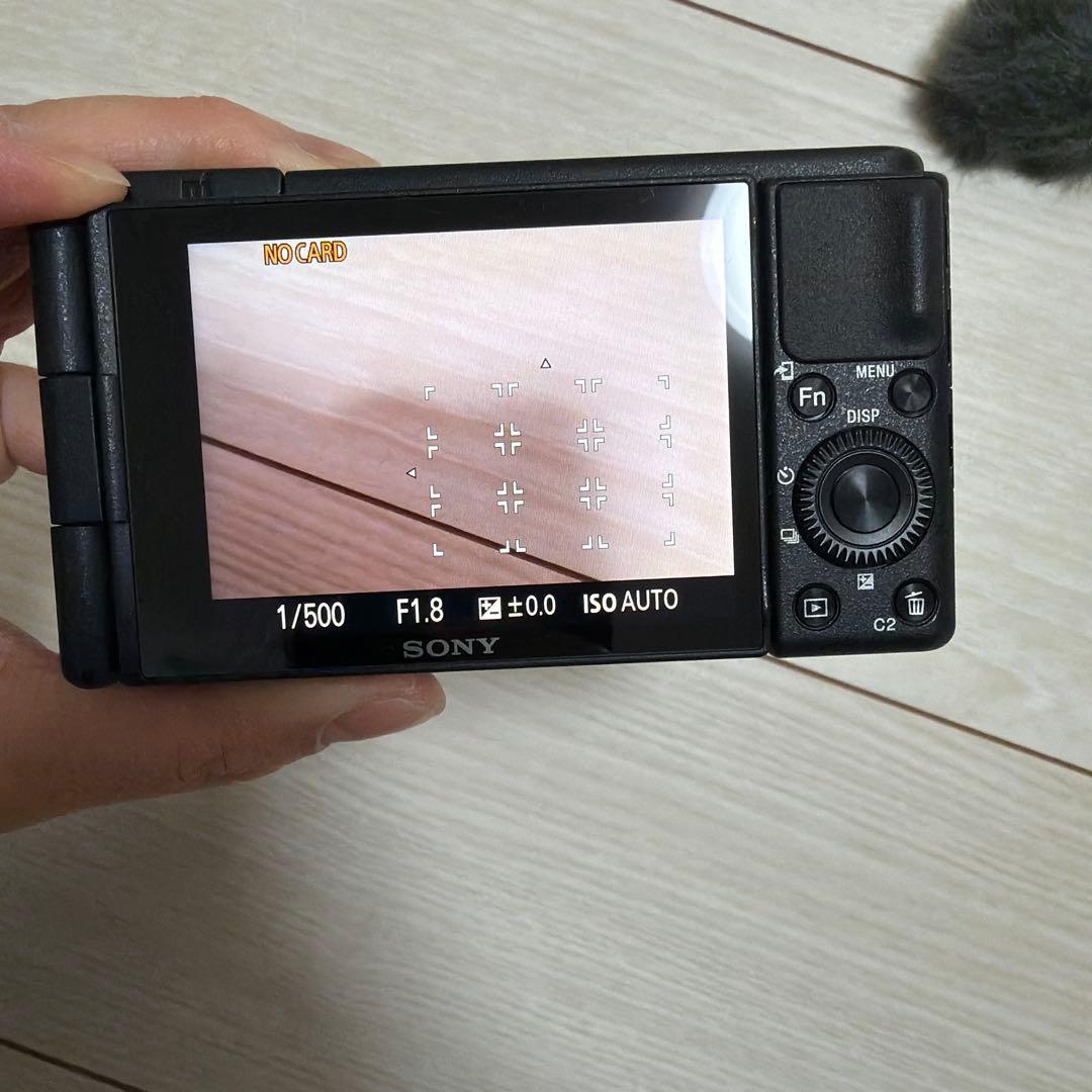Sony VLOGCOMZV-1 4k ブラック未使用に近い