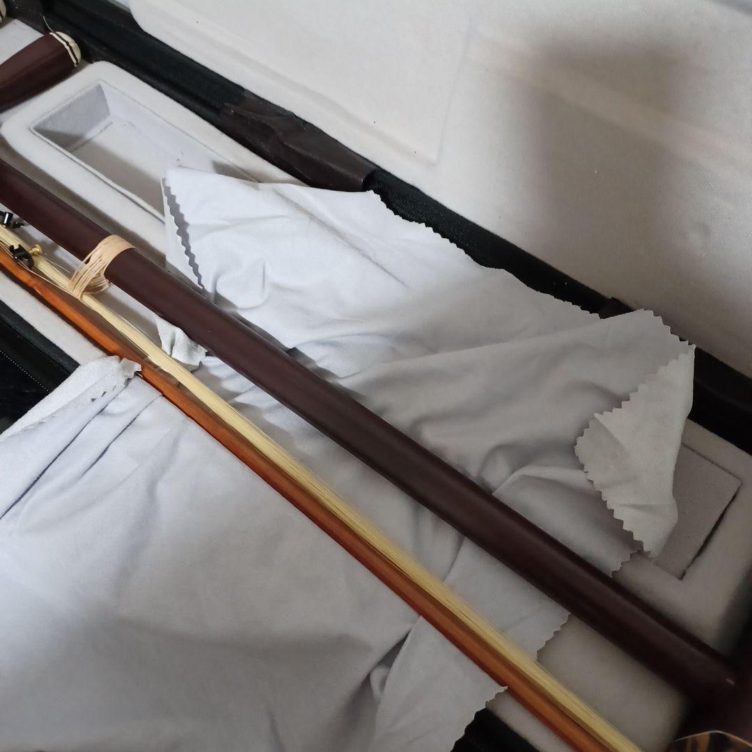 中国 二胡 古月琴坊 万其興 紫檀精品 高級素材 萬其興制 弦楽器 民族楽器