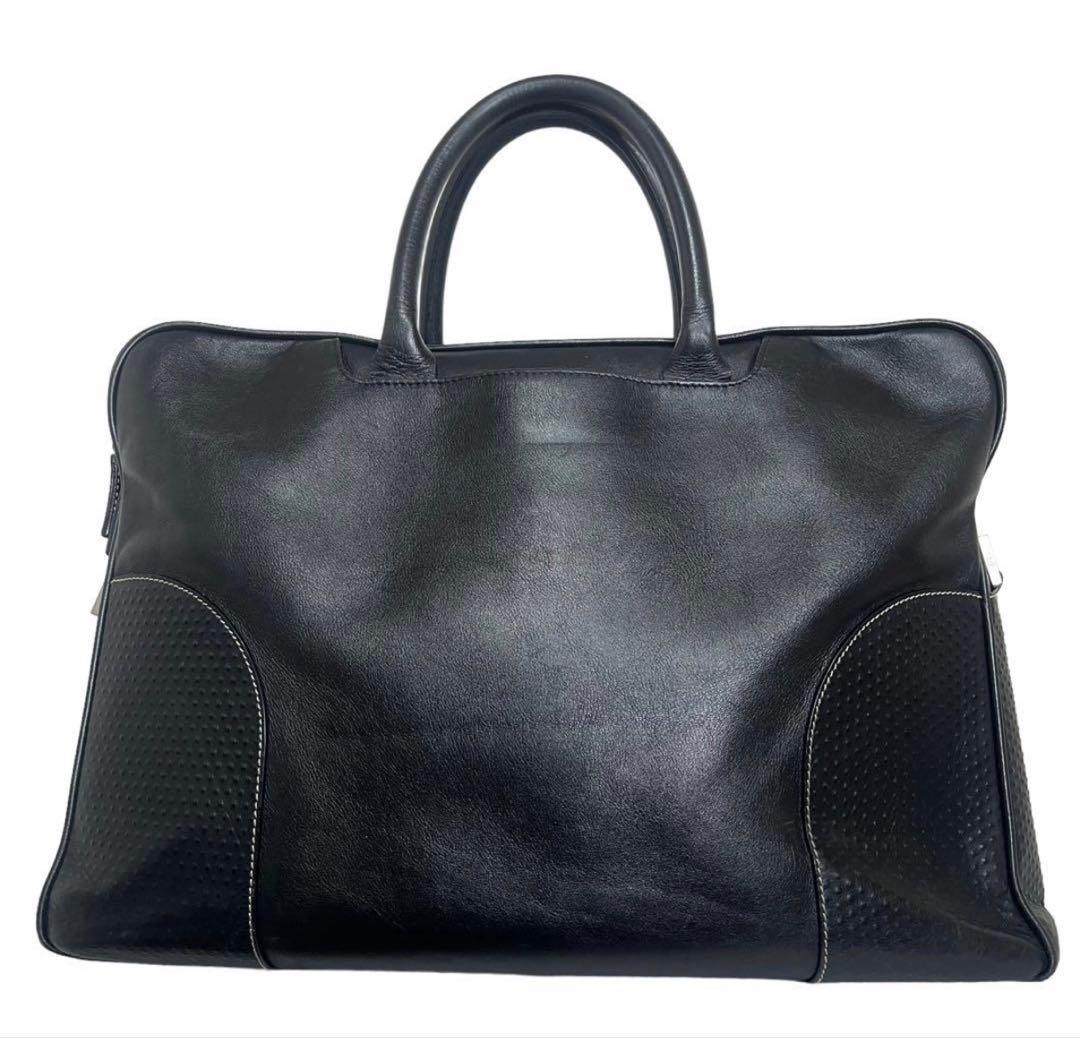 dunhill ビジネスバッグ 黒 レザー