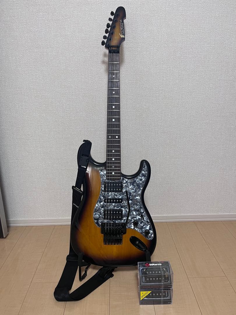 希少Edwards by ESP DAITAモデル Pickupカスタム 希少Edwards by ESP