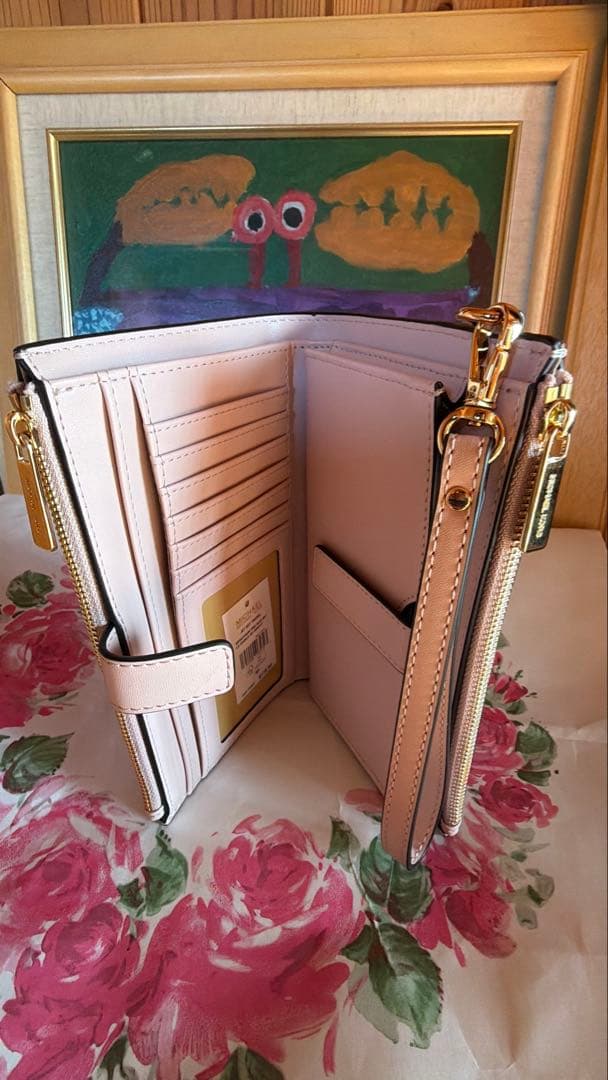 MICHAEL KORSマイケルコース 二つ折り財布JET SET TRAVEL