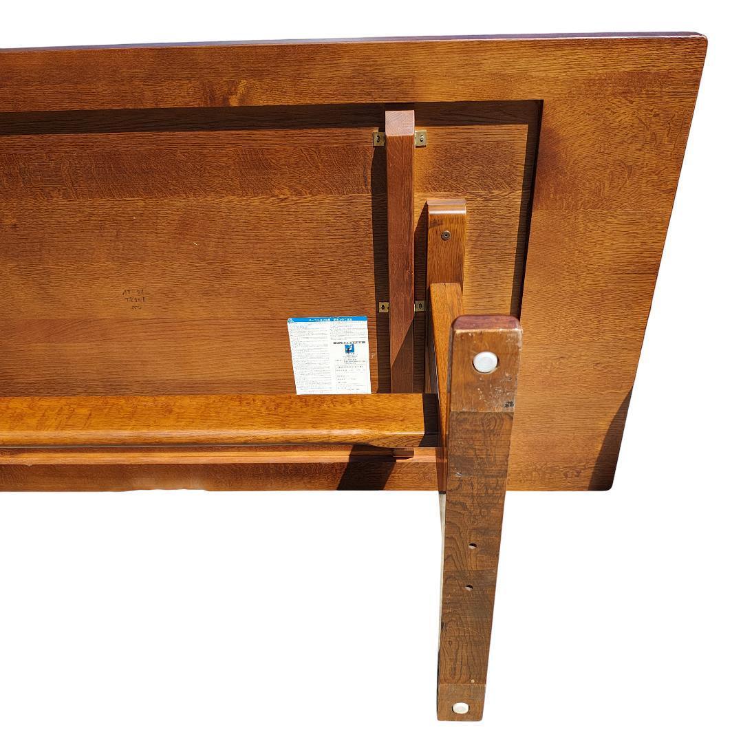 飛騨家具 柏木工 KASHIWA ヴィンテージ ダイニングテーブル オーク無垢材