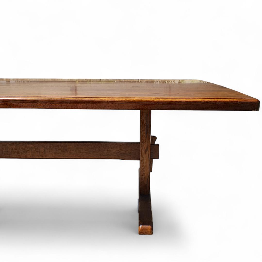 飛騨家具 柏木工 KASHIWA ヴィンテージ ダイニングテーブル オーク無垢材