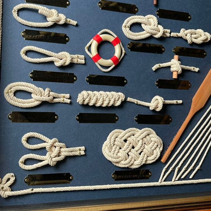 ロープノットボード 額 壁飾り