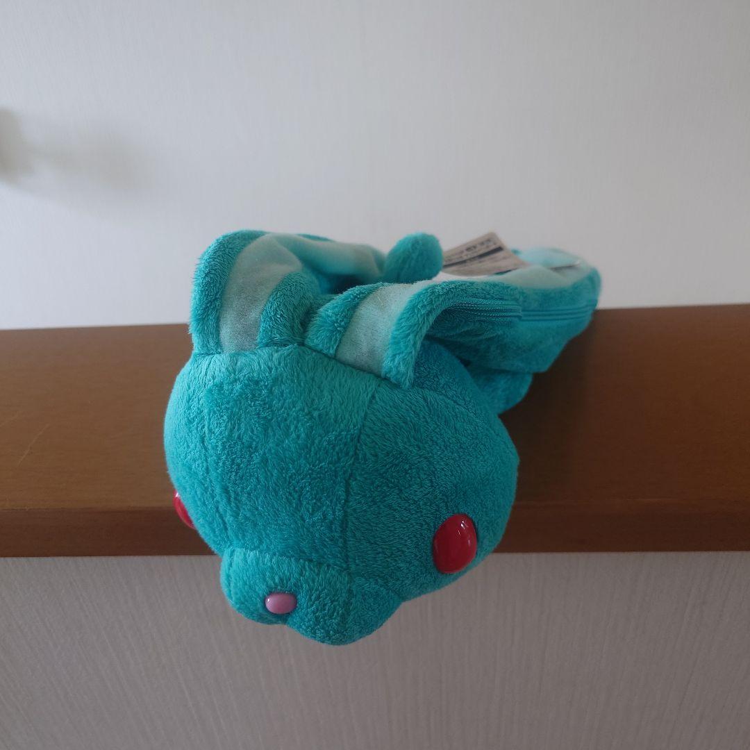 チャックスGP 汎用うさぎ デュアル ペンポーチ ターコイズブルー グル