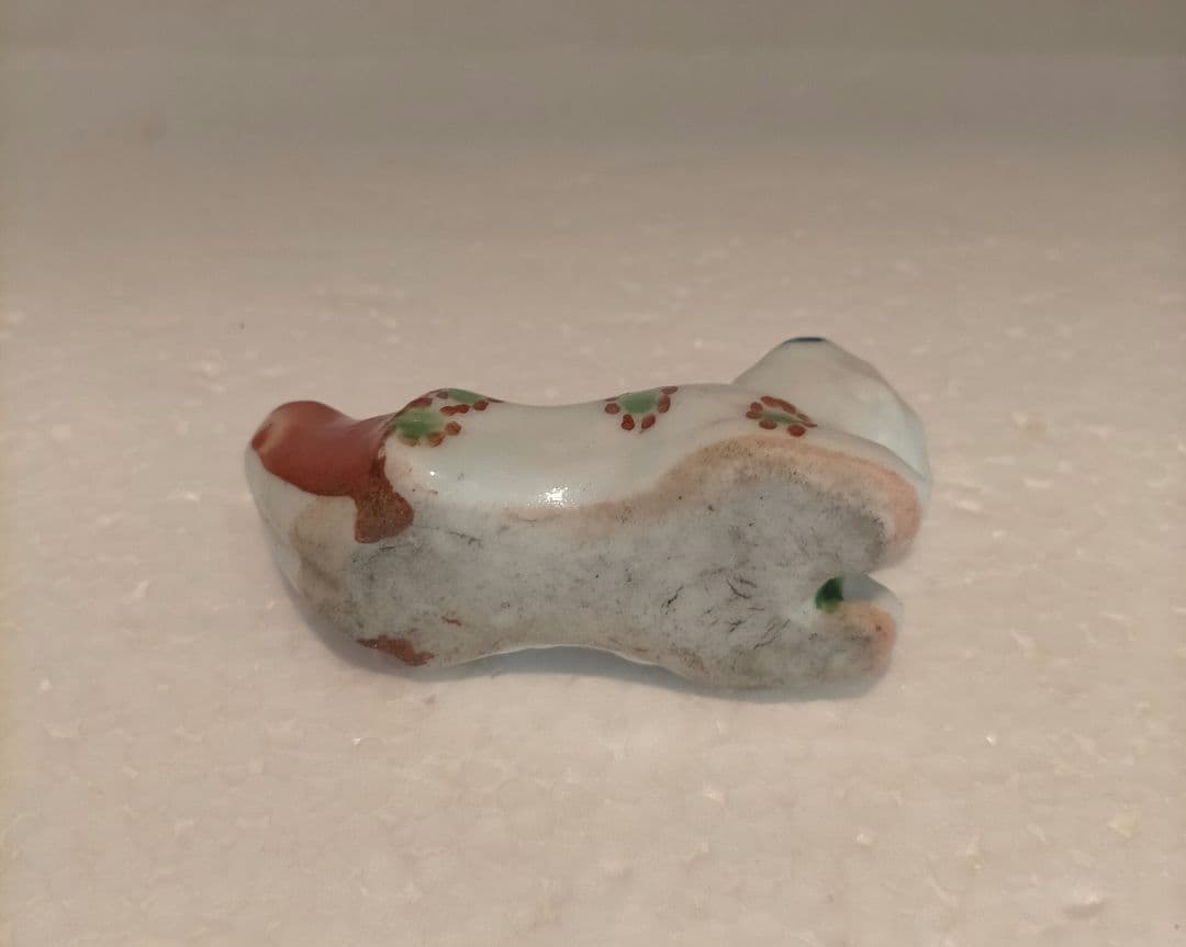 江戸時代　柿右衛門　唐子形笛　江戸時代中期の型1個、後期型1個　伊万里焼　有田焼