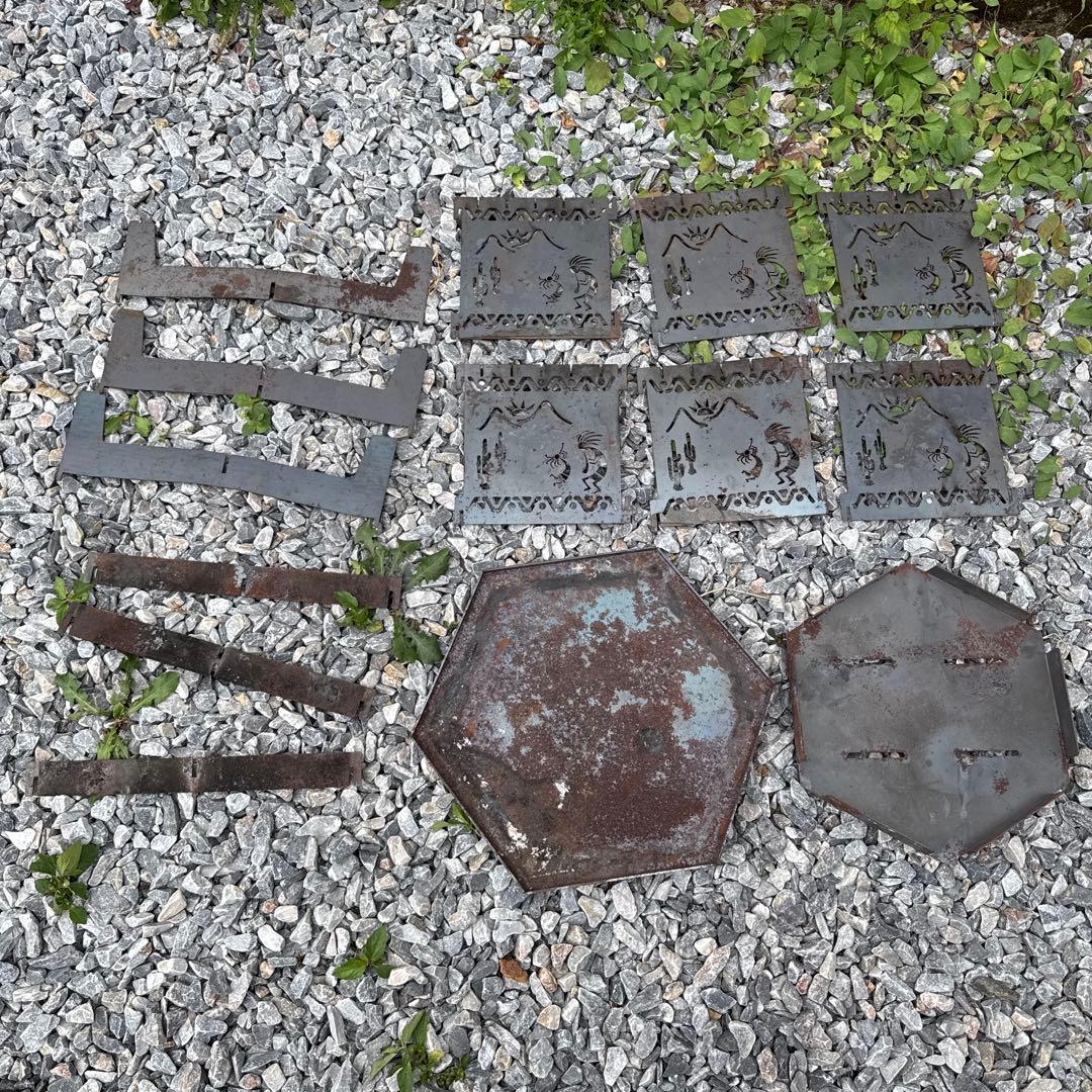 エンリッチ　焚火台　ココペリヘキサライト