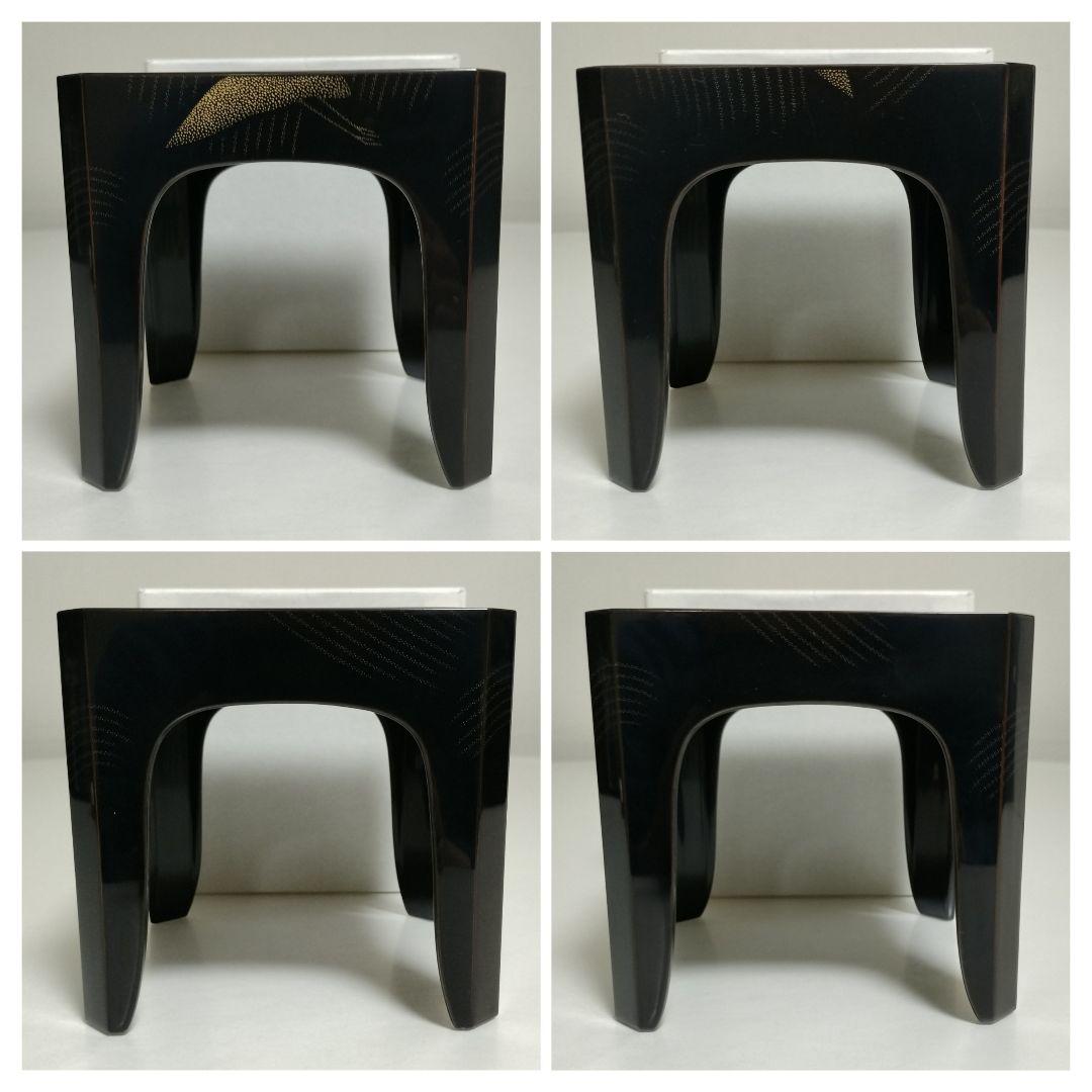 輪島塗 千羽鶴沈金 屠蘇器 作家もの