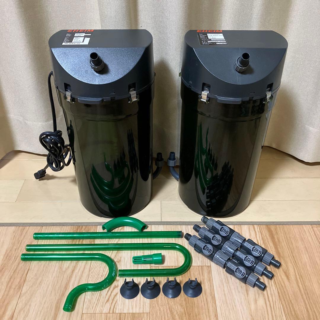 エーハイム フィルター2215、2215サブフィルター、ダブルタップ等