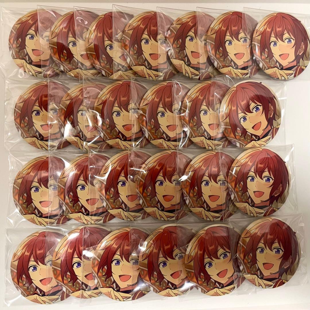 あんスタ 缶バッジ 朱桜司 テーマ 37点 あんスタ 缶バッジ 朱桜司