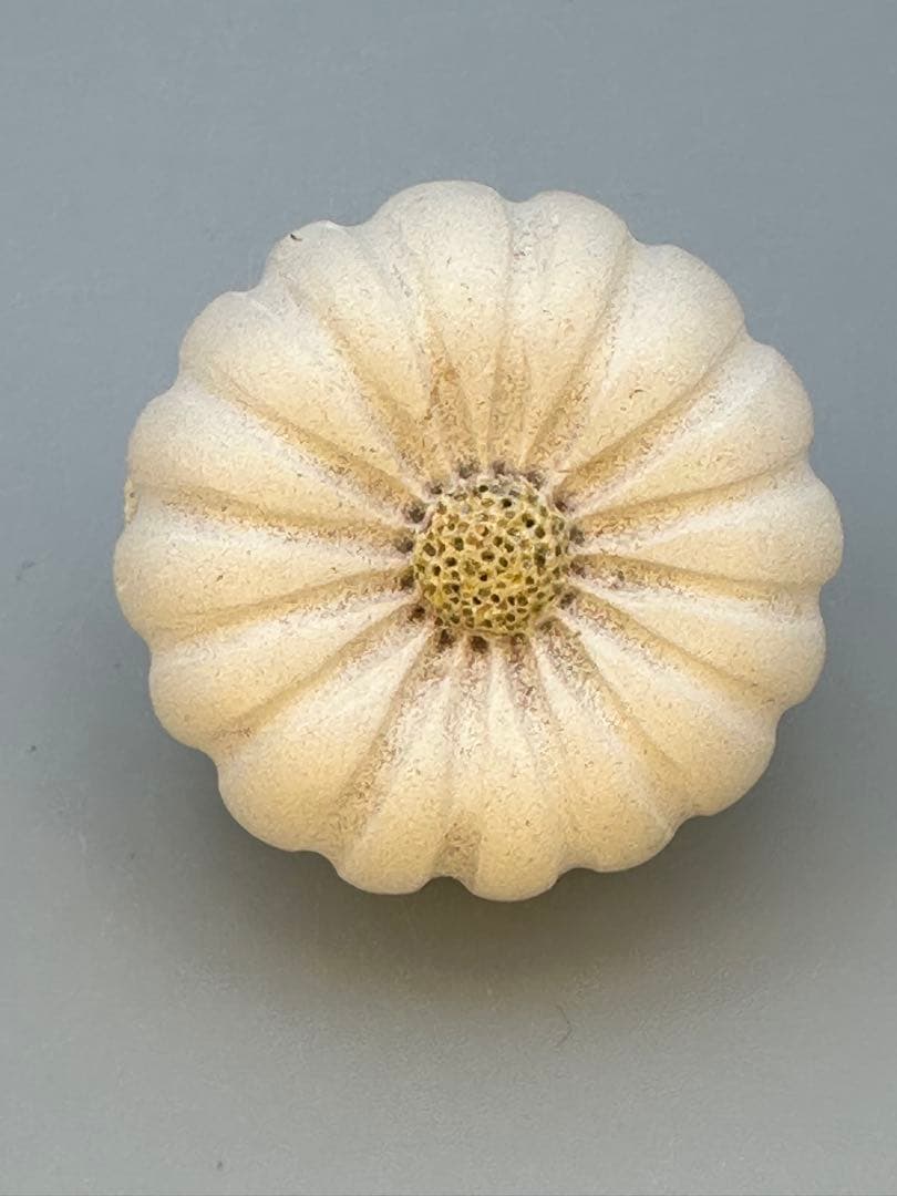 茶道具　香合　スミダ川半七　菊形