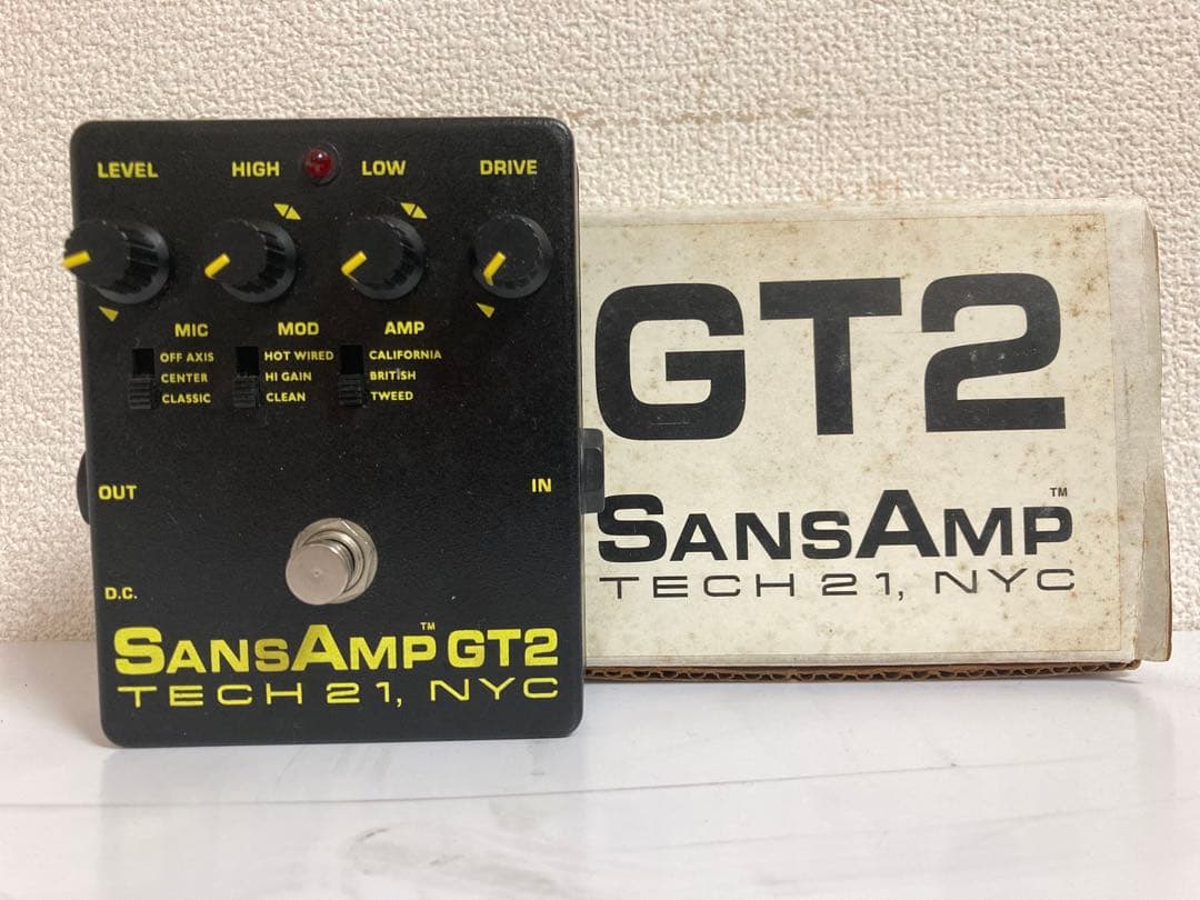 TECH 21 SansAmp GT2 ギターエフェクター