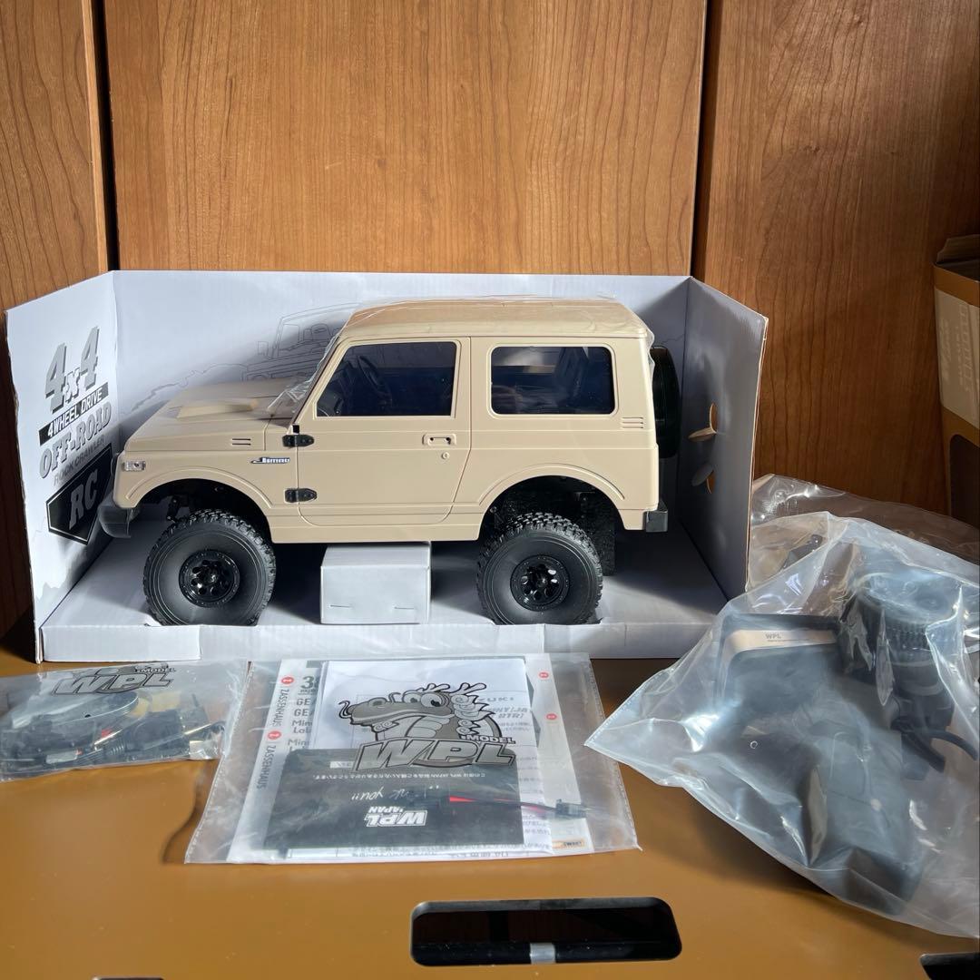 【未使用品】WPL JAPAN ジムニー C74 コヨーテ　限定ステッカー付