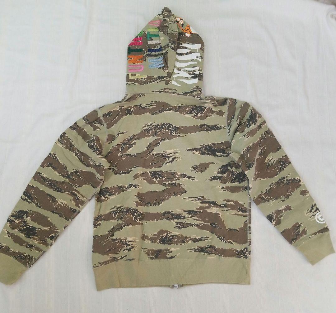 A BATHING APEタイガーシャークジップアップパーカー