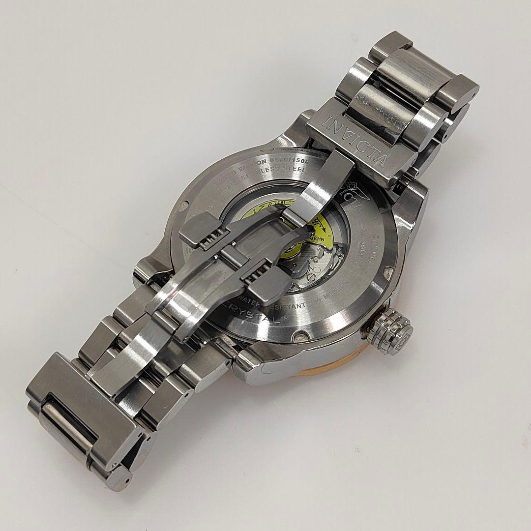 INVICTA ディズニー限定 ミッキーマウス 22744 自動巻 裏スケ 稼働