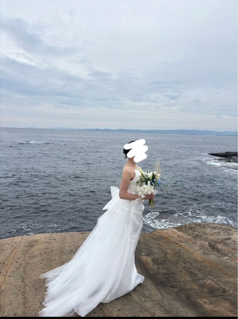 前撮り　ウェディングドレス