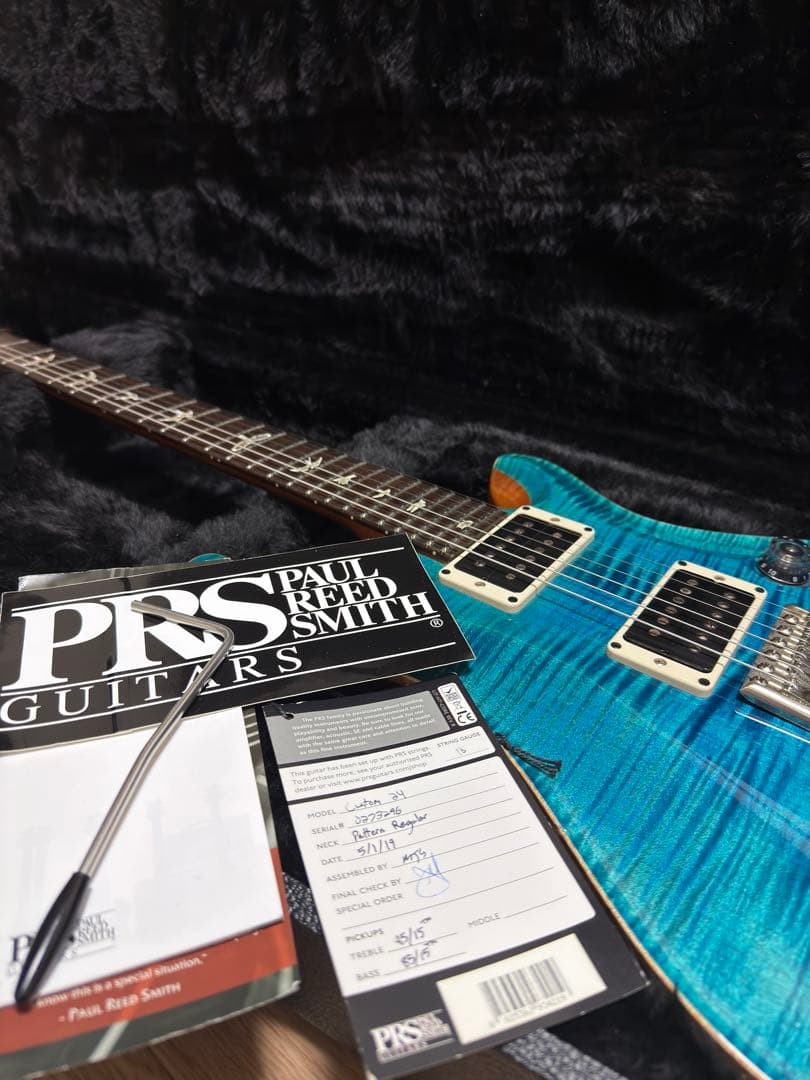 ギター PRS Custom 24 /Carroll Blue 2019
