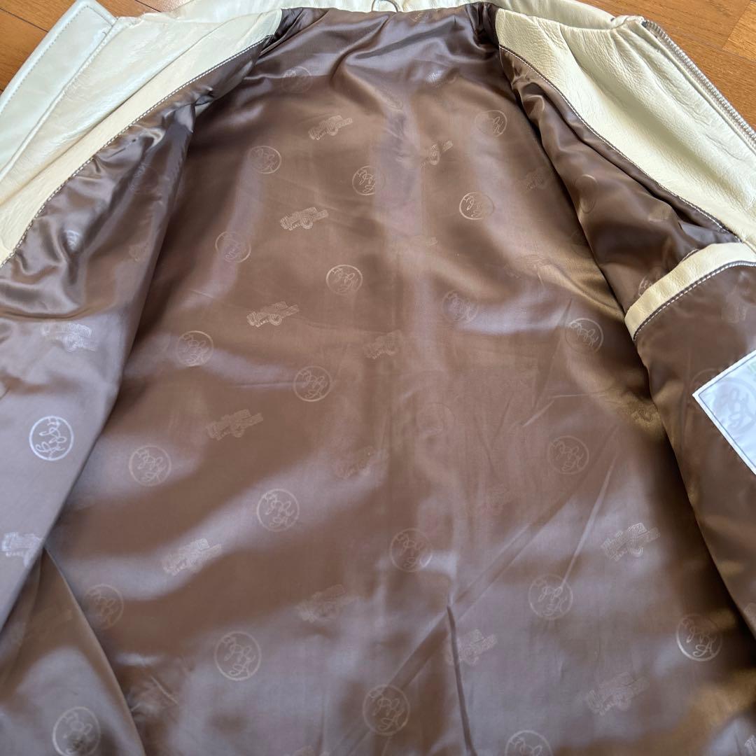 JRA + UNIFORM CIRCUS × BEAMS 非売品 本革 豚革 レザージャケット