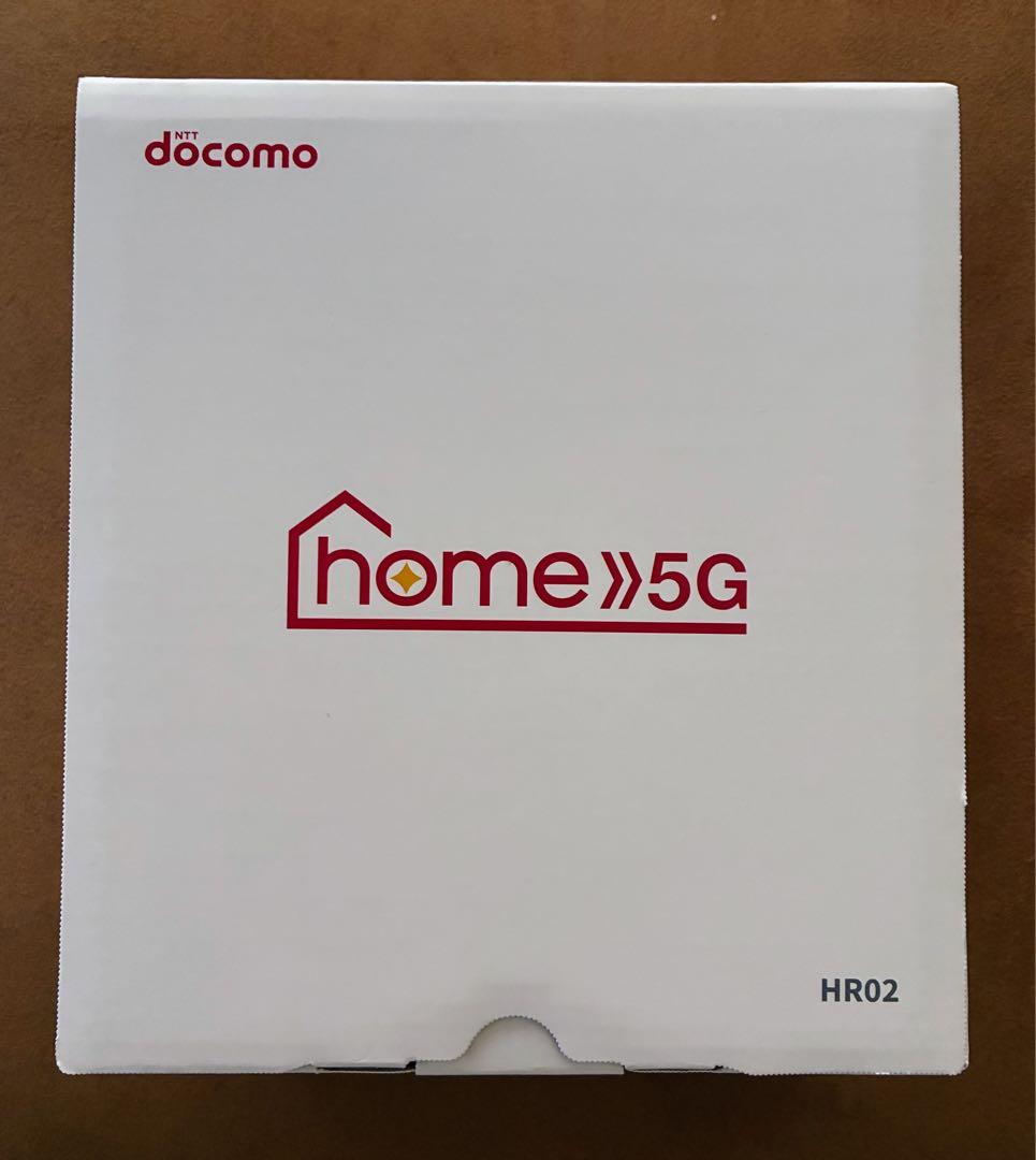 新品未使用】docomo HR02 5Gルーター 本体・付属品付き - メルカリ