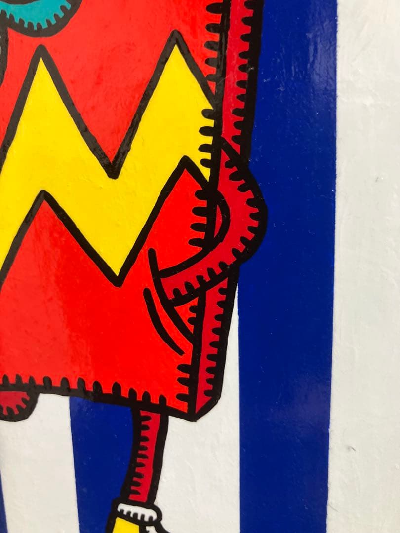 原画　ポテト　ポップアート　絵画　アクリル画　現代アート　一点物　手描き