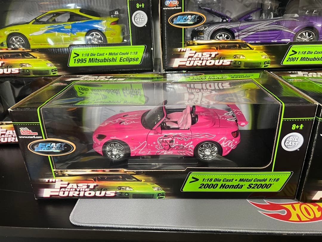 ミニカー FAST&FURIOUS Honda S2000 1/18