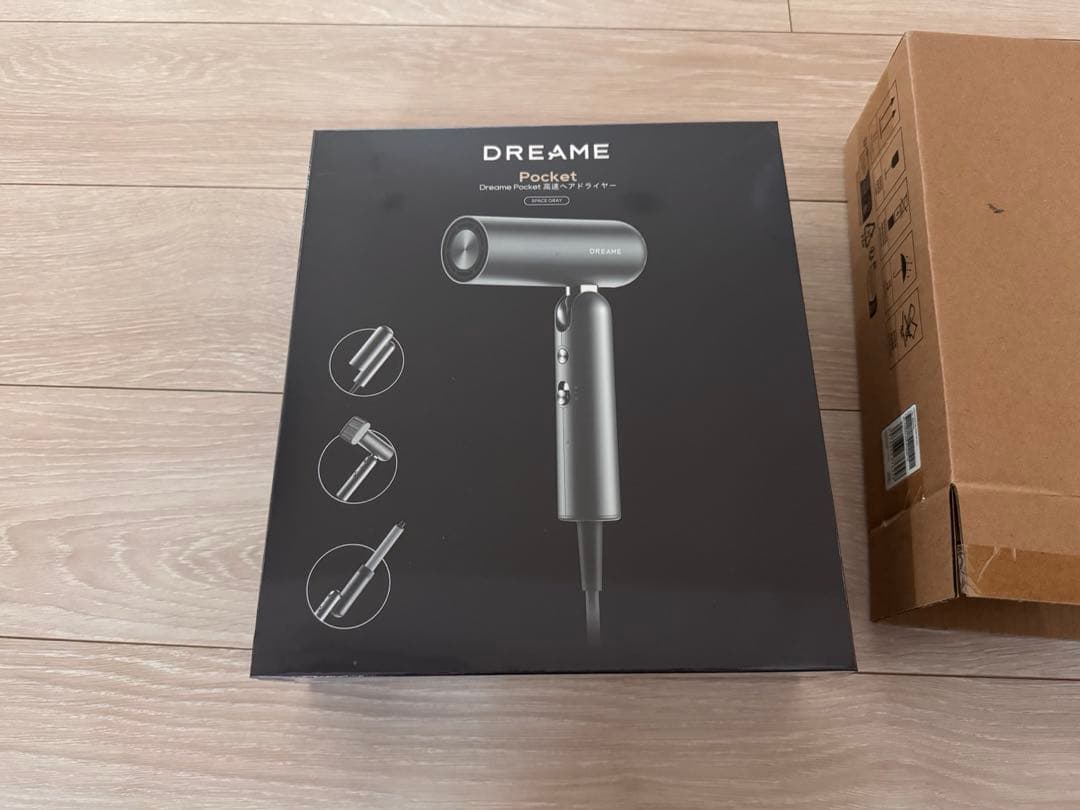 未開封】dreame (ドリーミー) Pocket 速乾ヘアドライヤー