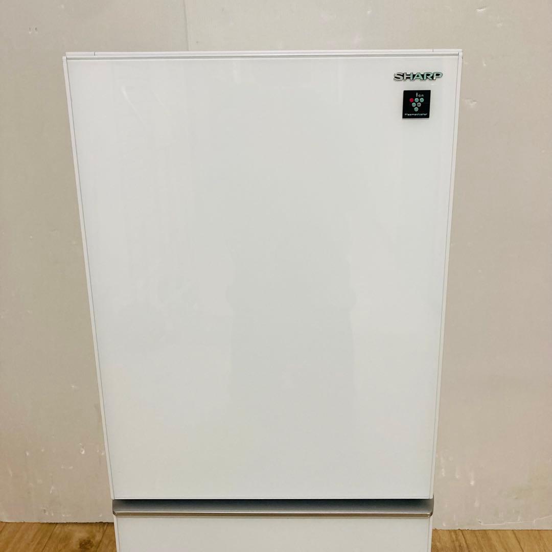 歳末セール開催中❗️1人暮らし向けシャーププラズマクラスター冷蔵庫大阪近郊配送無料