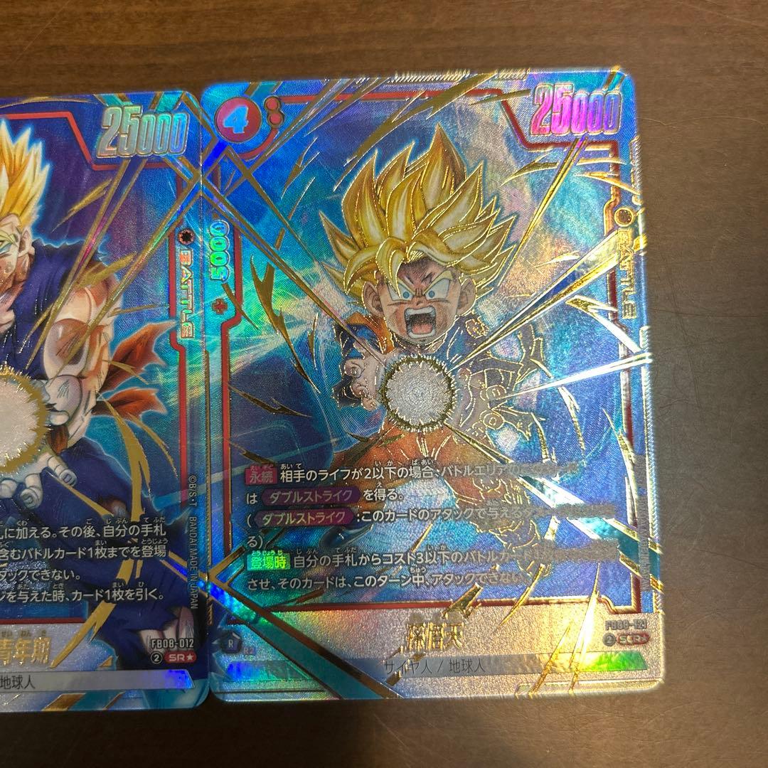 誇り高き戦闘民族　悟空　悟飯　悟天　パラレルセット　SCR SR