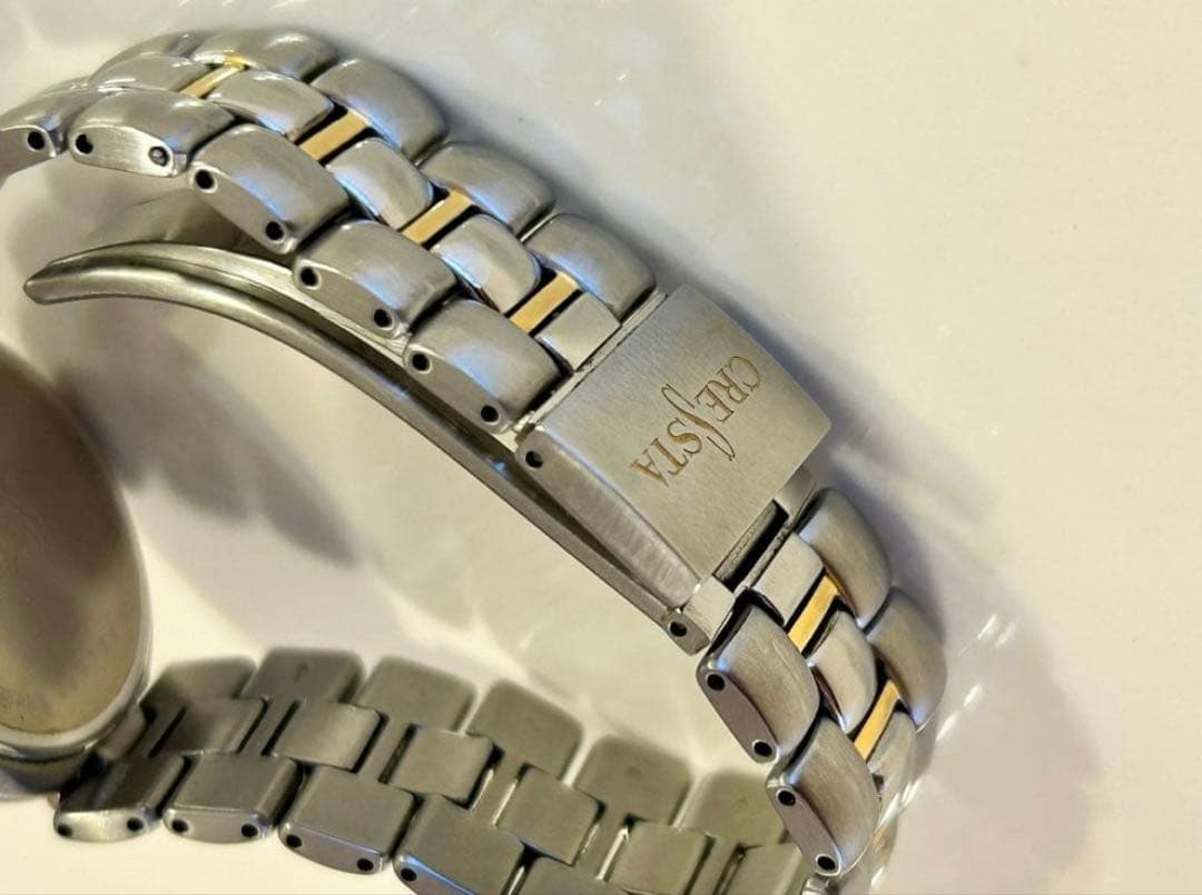 SEIKO セイコー CRESTA クレスタ メンズ クォーツ 腕時計 稼働品