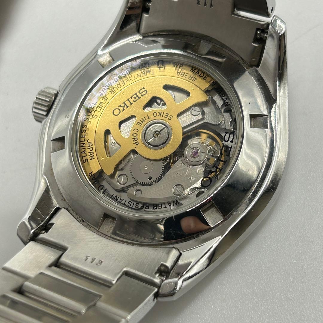 し*ん様 稼動 SEIKO セイコー 4R38-00S0 automatic ス