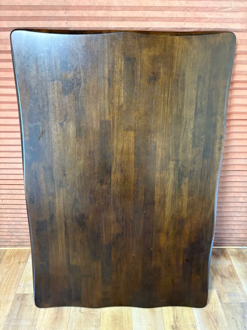 カリモク　ルスティック　ダイニングテーブル　訳あり　125㎝