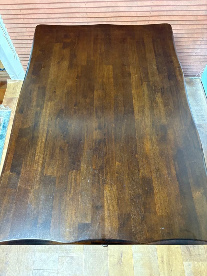 カリモク　ルスティック　ダイニングテーブル　訳あり　125㎝