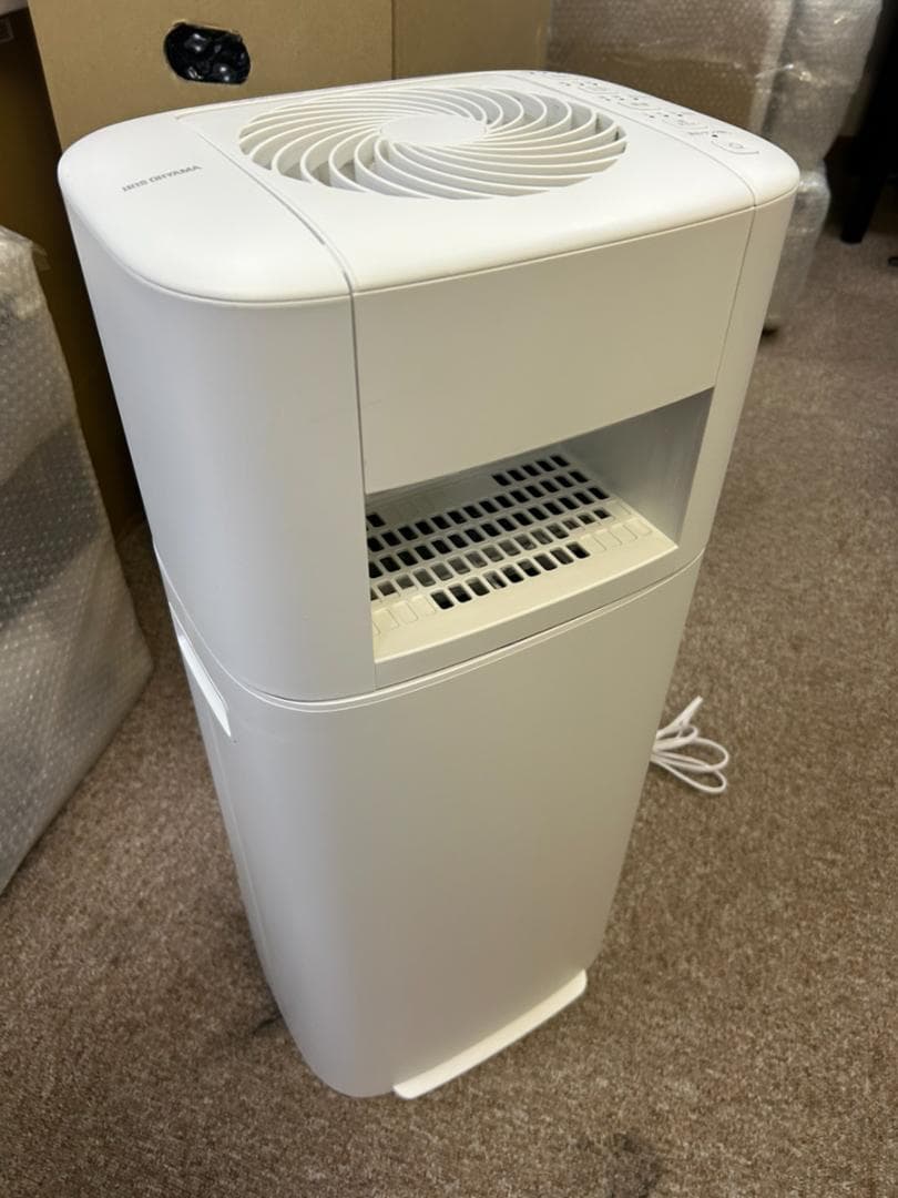 アイリスオーヤマ KIJDC-P60-W 2025年製 除湿機 サーキュレーター