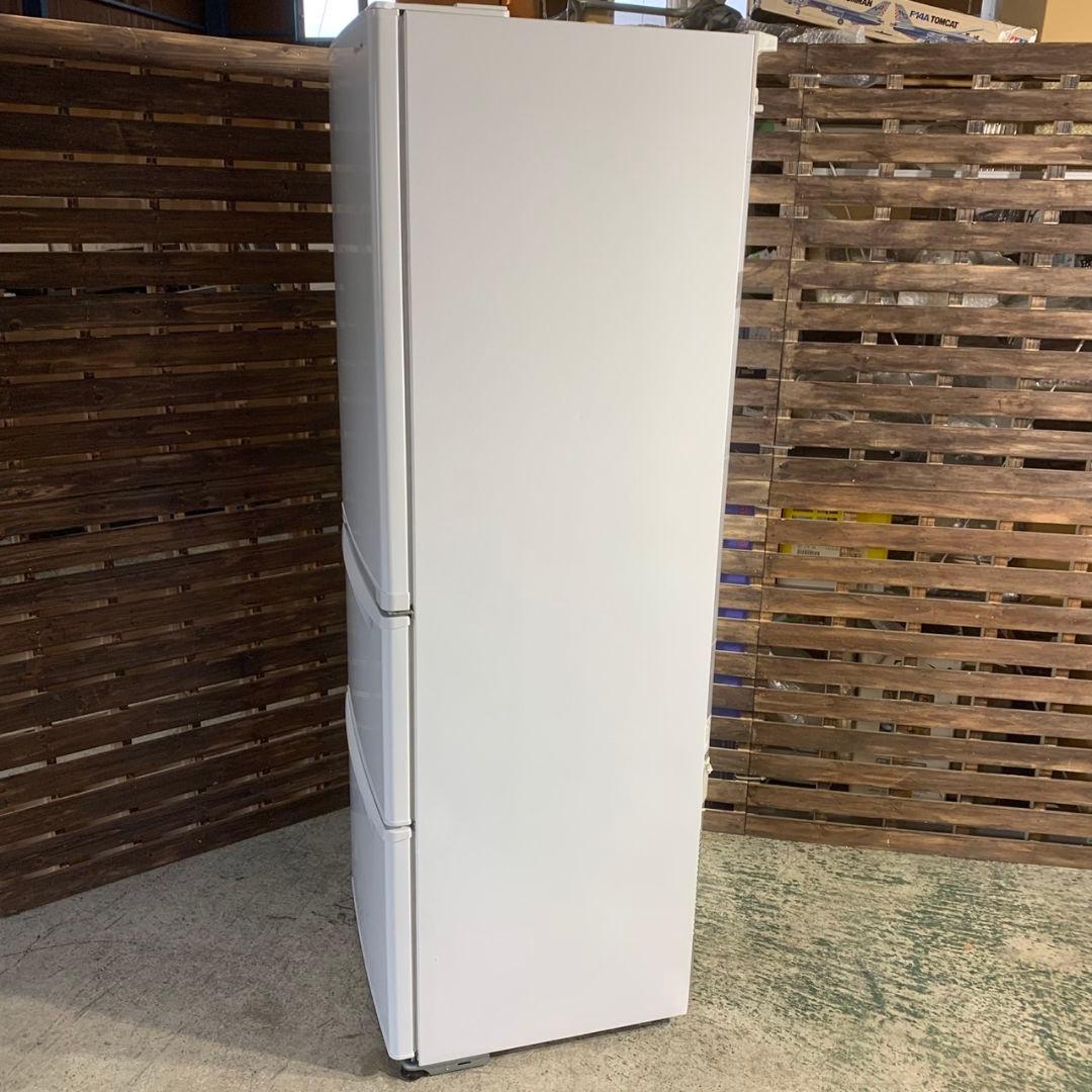 I594 Panasonic 365L 3ドア 冷蔵庫 NR-C373C-W I594