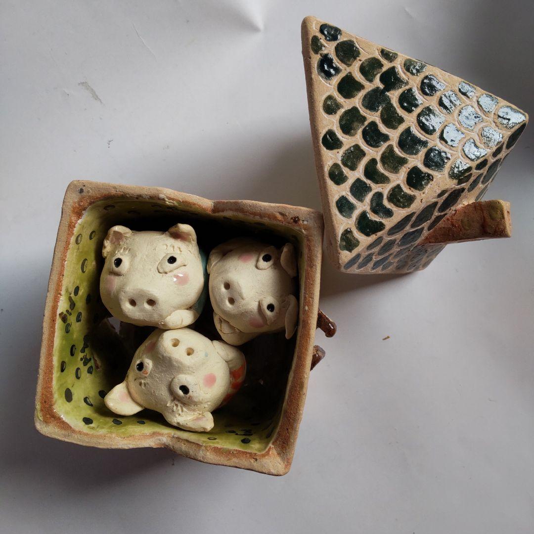 干支置物 前田晶子 作 亥 亥年2019年 新品 未使用 です。