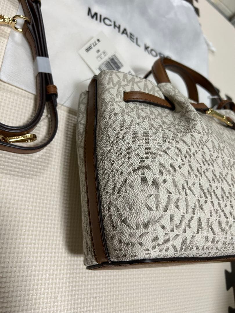 MICHAEL KORS MKロゴプリントショルダーバッグ