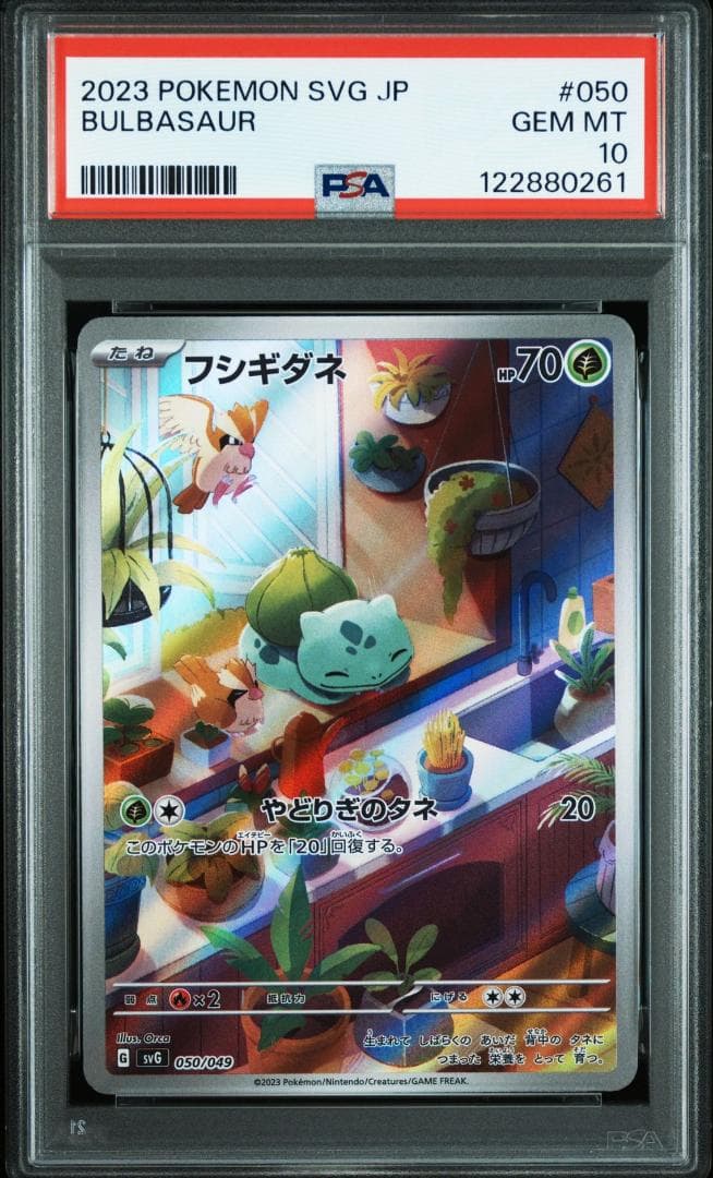 PSA10 3連番 御三家 フシギダネ ヒトカゲ ゼニガメ AR　④